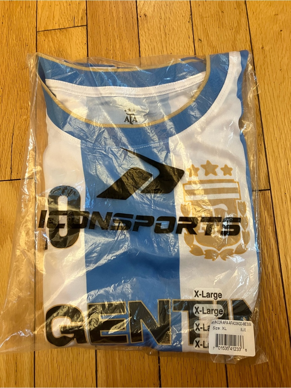 FIFA 2026 Argentina Messi Soccer Jersey New with tags - Picture 7 of 7